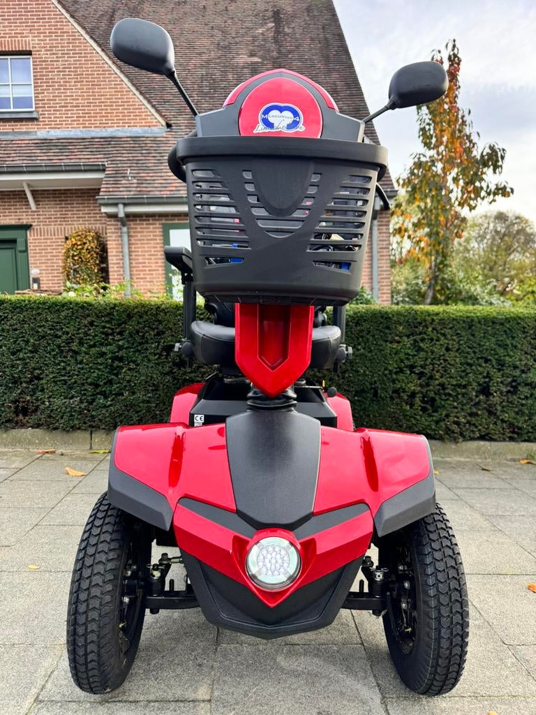 Voiturette électrique Vermeiren Mercurius 4D Scootmobiel, Divers, Chaises roulantes, Comme neuf, Fauteuil roulant électrique, Pliant