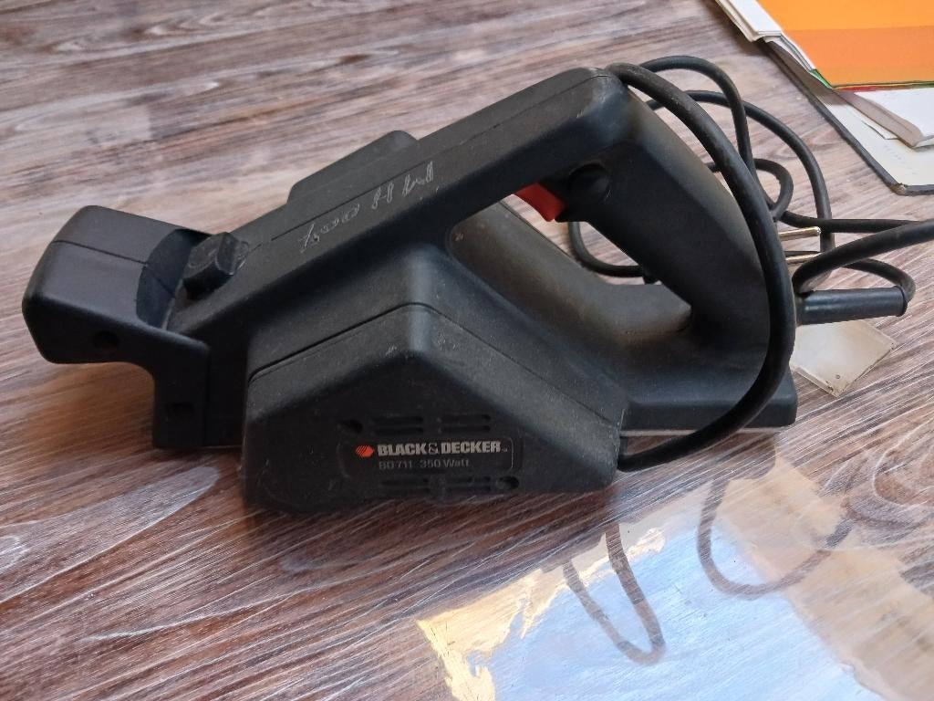 raboteuse electrique black et decker, Enlèvement, Utilisé