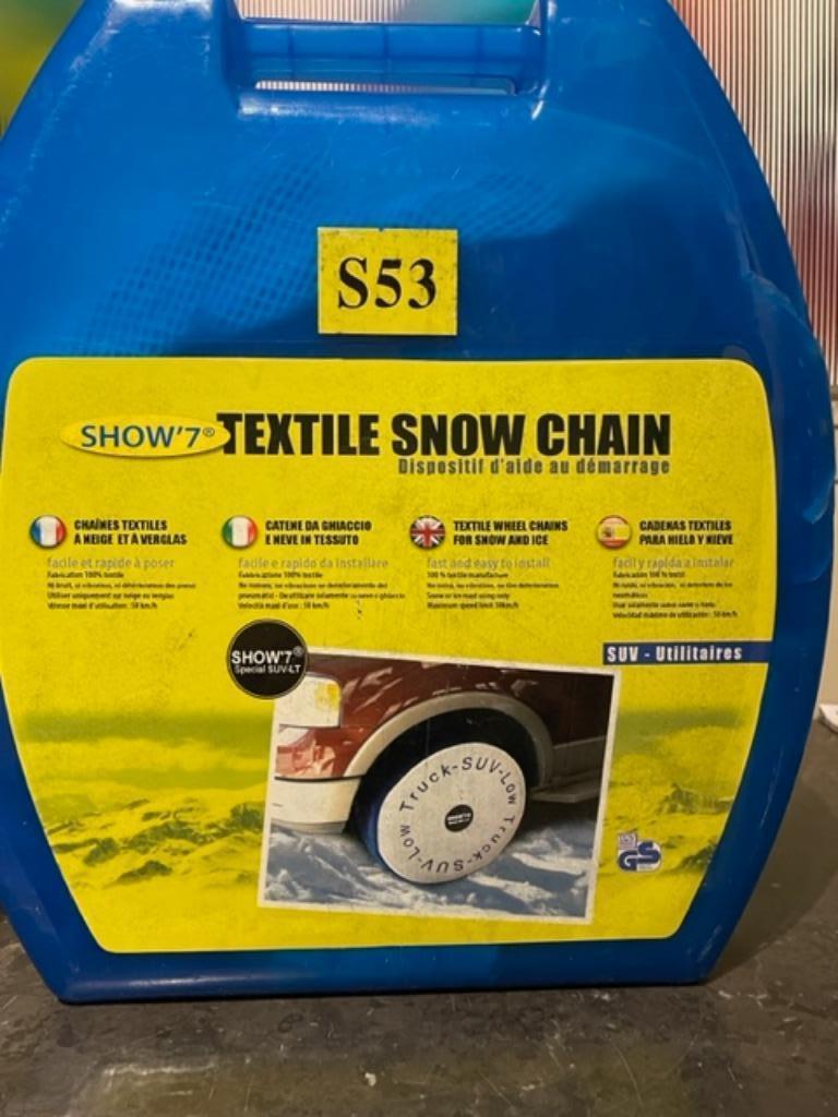 Chaussettes à neige/chaîne à neige, Enlèvement, Neuf