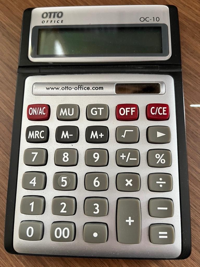 3 Rekenmachine zonder printer, Ophalen of Verzenden, Zo goed als nieuw