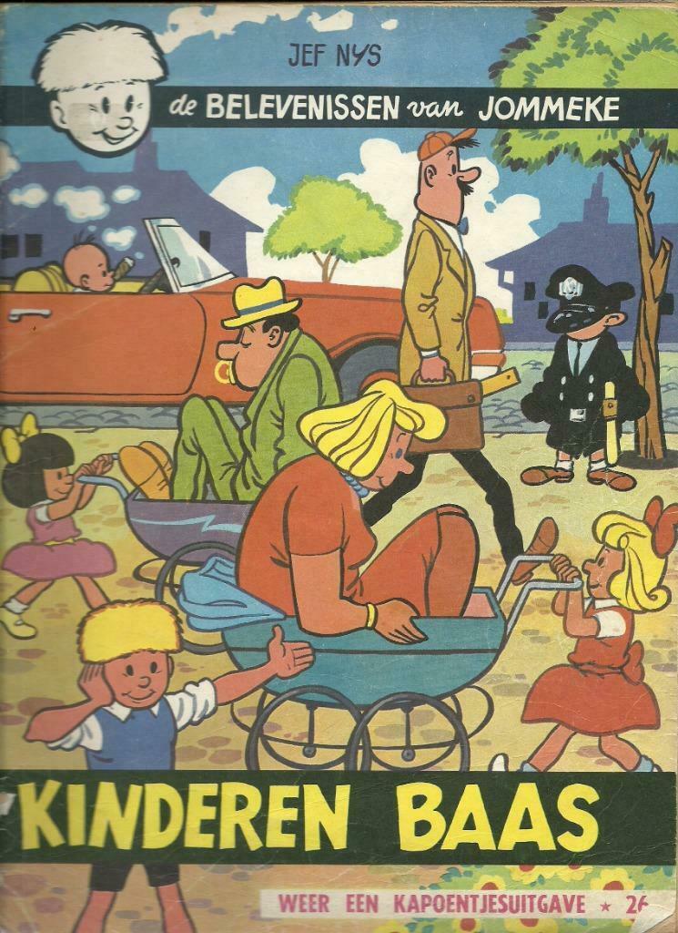 Jommeke : Kinderen Baas , eerste uitgave uit 1966, Boeken, Eén stripboek, Ophalen of Verzenden, Gelezen