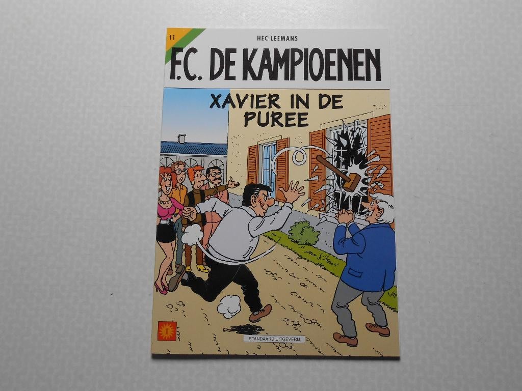 F.C. De kampioenen 11 Xavier in de puree 2000 1ste druk., Neuf, Enlèvement ou Envoi, Une BD, Hec Leemans