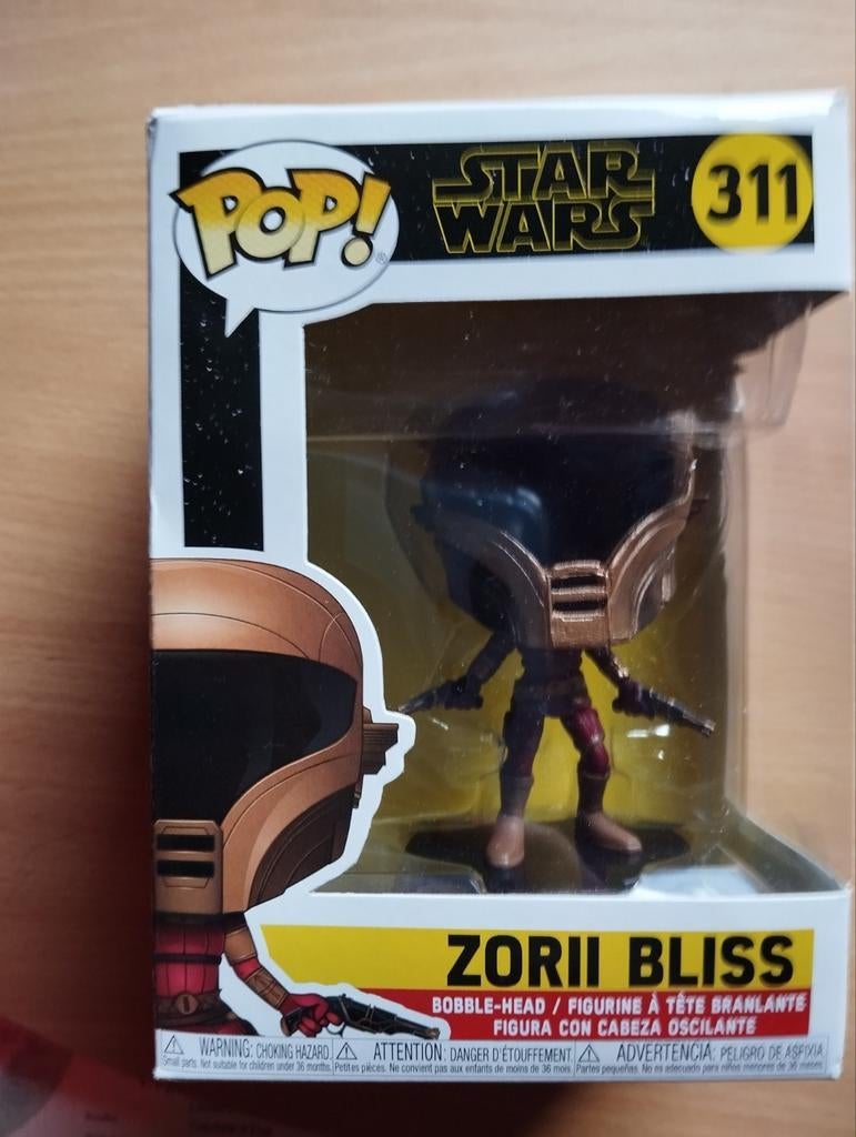 Pop star Wars Zorii Bliss, Collections, Envoi