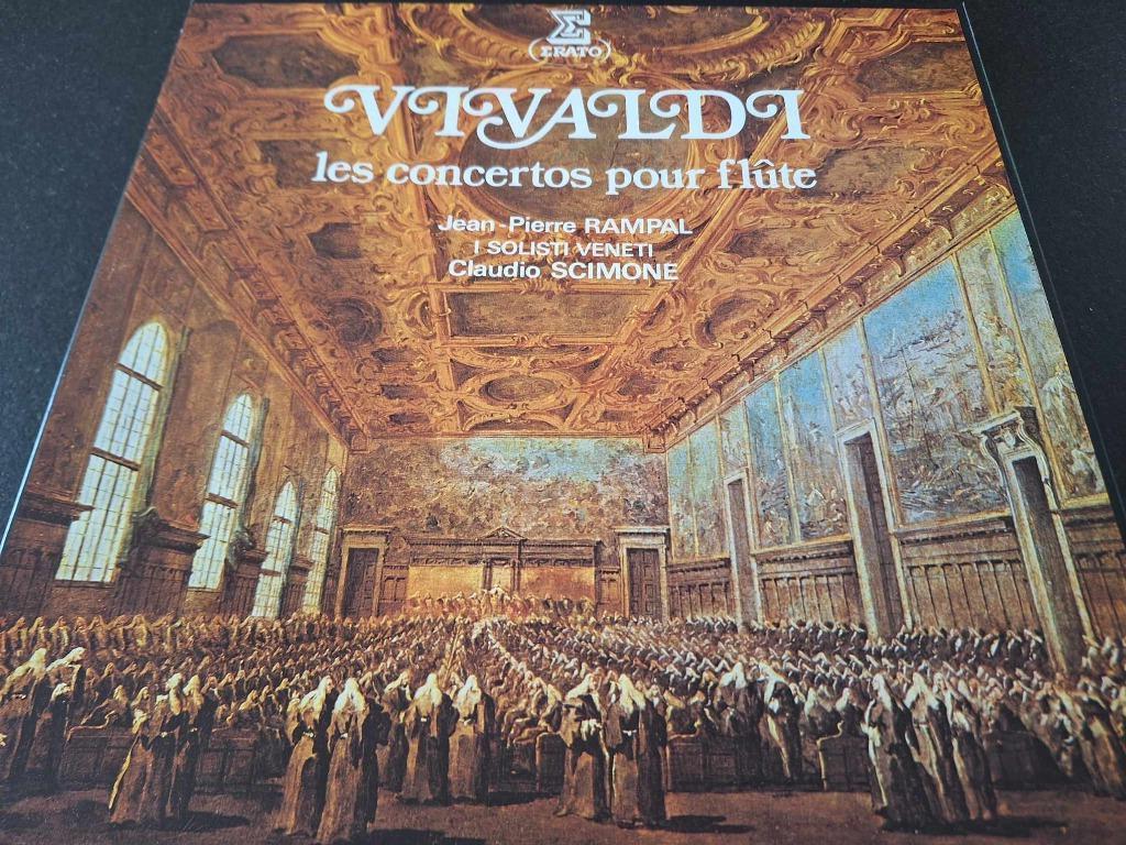 Vivaldi / Scimone - Les Concertos Pour Flûte Box 3 x Lp's, Ophalen of Verzenden, 12 inch, Barok, Kamermuziek