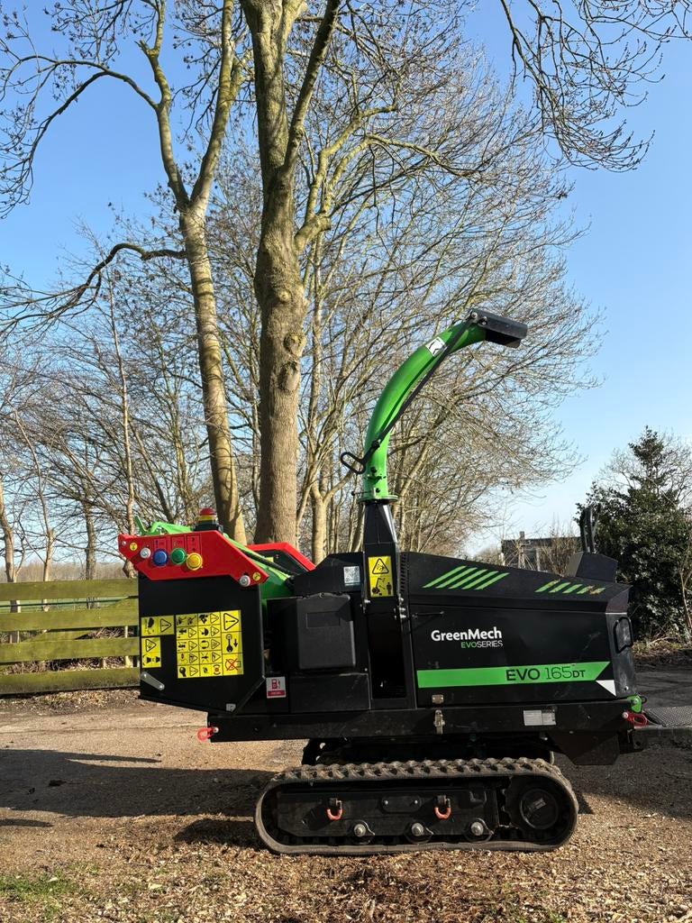 Déchiqueteuse à bois à chenilles Greenmech, Enlèvement ou Envoi