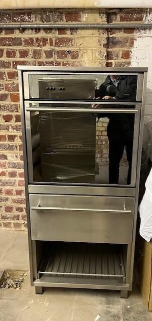 RVS ovenzuil met lade en rooster, Ophalen, Nieuw zonder verpakking, Ovens, Microgolfovens en Steamers