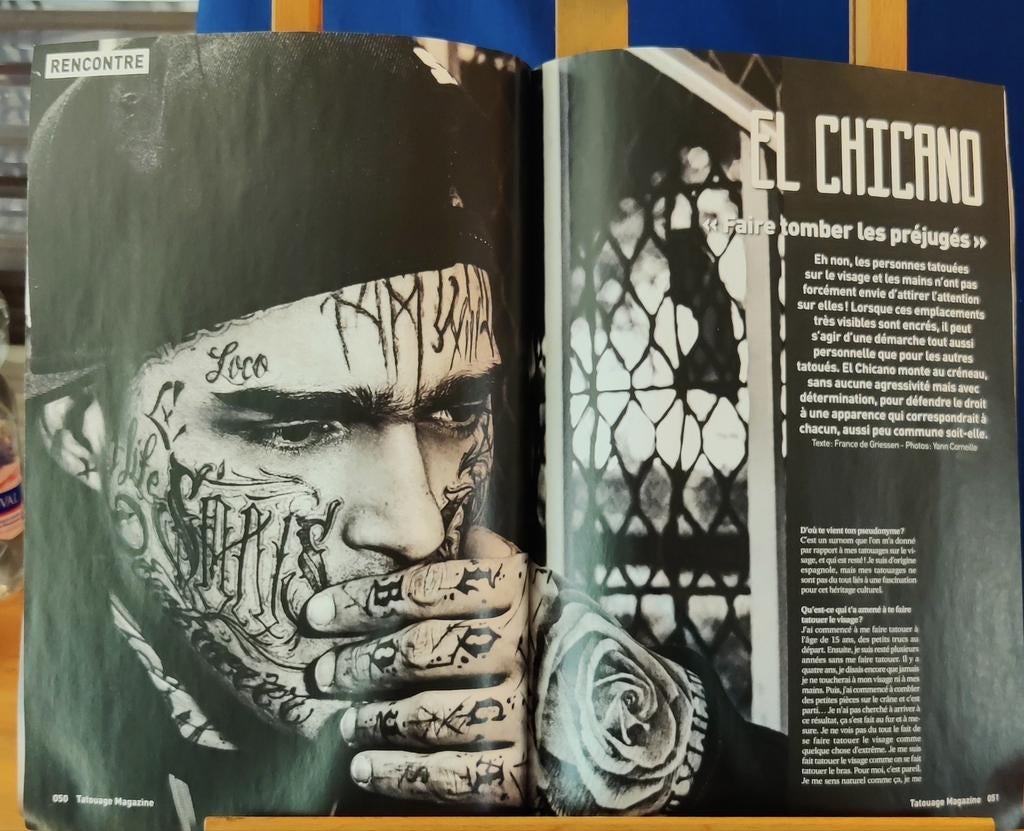 Tatouage tijdschrift, Boeken, Ophalen of Verzenden, Gelezen, Overige typen