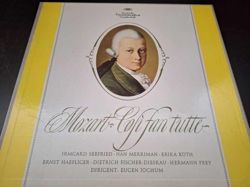 Mozart / Jochum - Cosi Fan Tutte Box 3 x Lp's Vinyl, Ophalen of Verzenden, Classicisme, Gebruikt, Opera of Operette