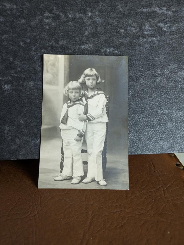 Prins Karel en prins Leopold, Enlèvement ou Envoi, Comme neuf, Carte, Photo ou Gravure