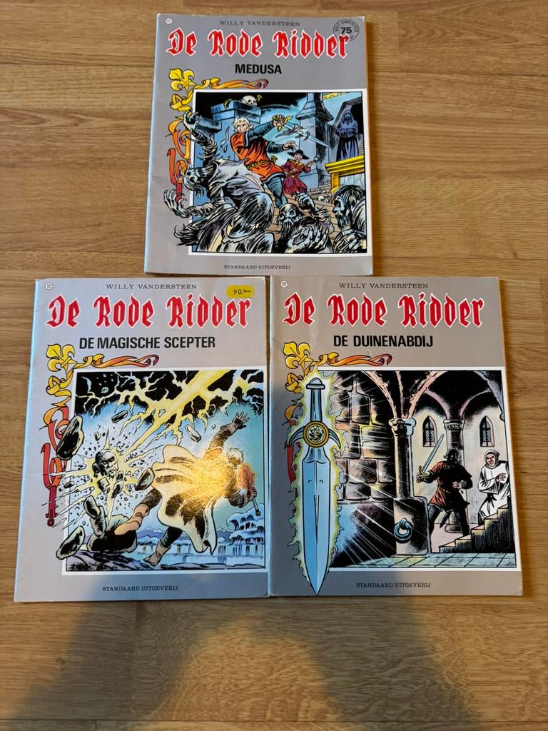 Strips van de rode ridder, Enlèvement, Comme neuf