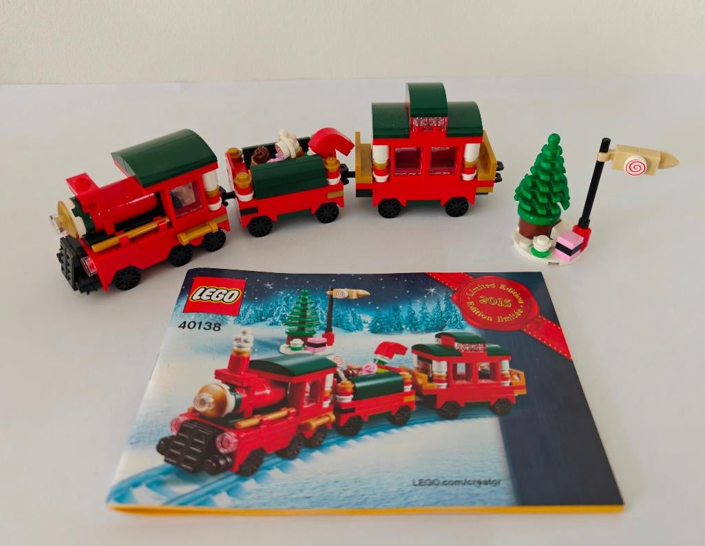 Lego 40138 Seasonal Kersttrein / Christmas Train set, Kinderen en Baby's, Speelgoed | Duplo en Lego, Zo goed als nieuw, Lego, Complete set