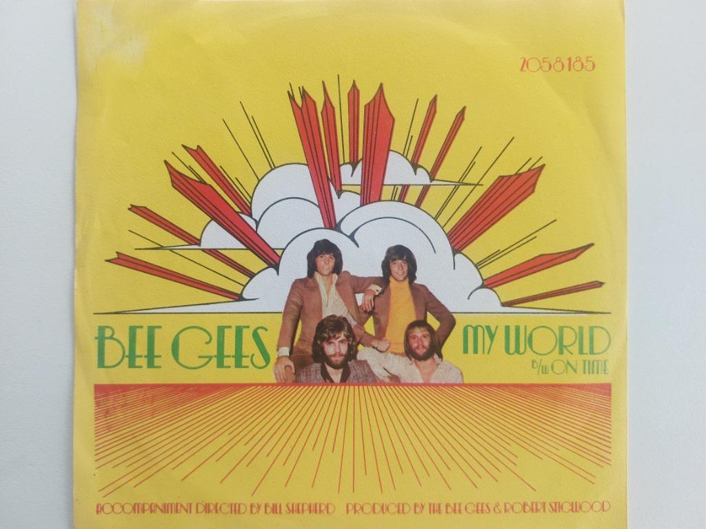 Bee Gees - My World (1971), Cd's en Dvd's, Vinyl Singles, Ophalen of Verzenden, Pop