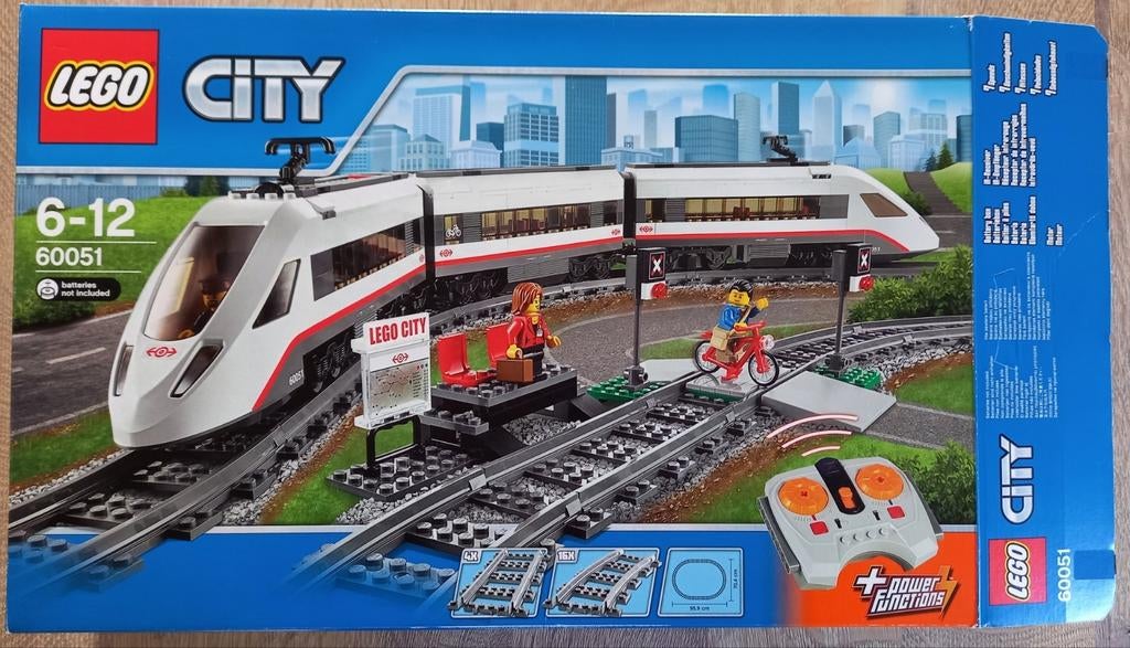 Lego City 60051 Hogesnelheidstrein, Enlèvement, Comme neuf, Ensemble complet, Lego