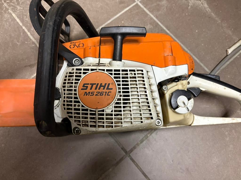 Stihl Ms261C, Enlèvement, Utilisé