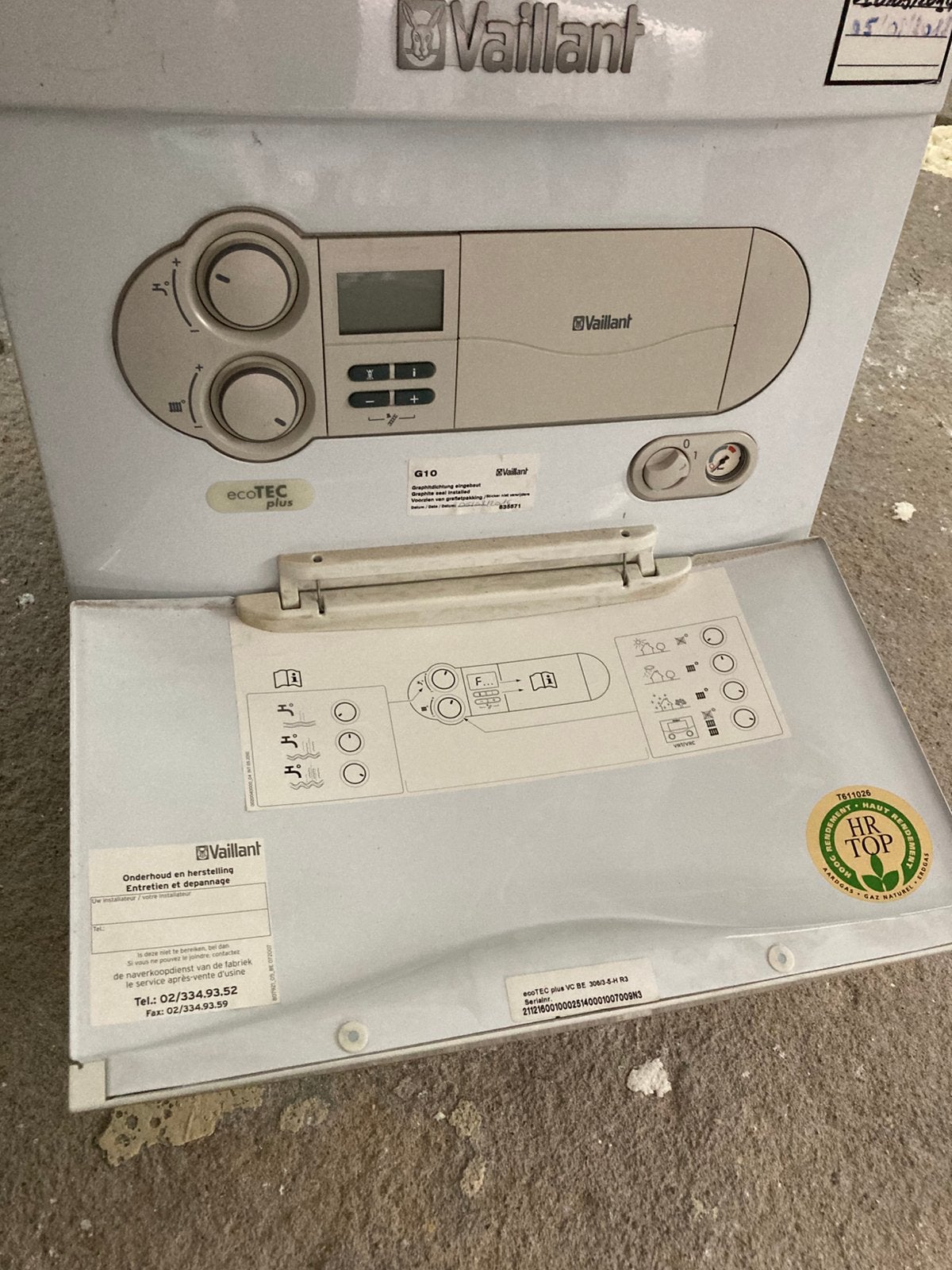 Vaillant ecoTEC plus VC BE 306/3-5-H, Ophalen, Gebruikt, Aardgas
