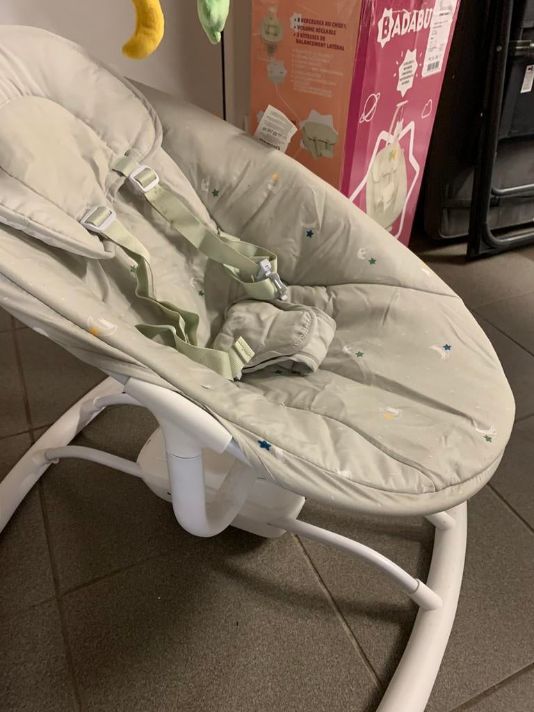 Fauteuil relax bébé musicale mobile, Enlèvement, Comme neuf