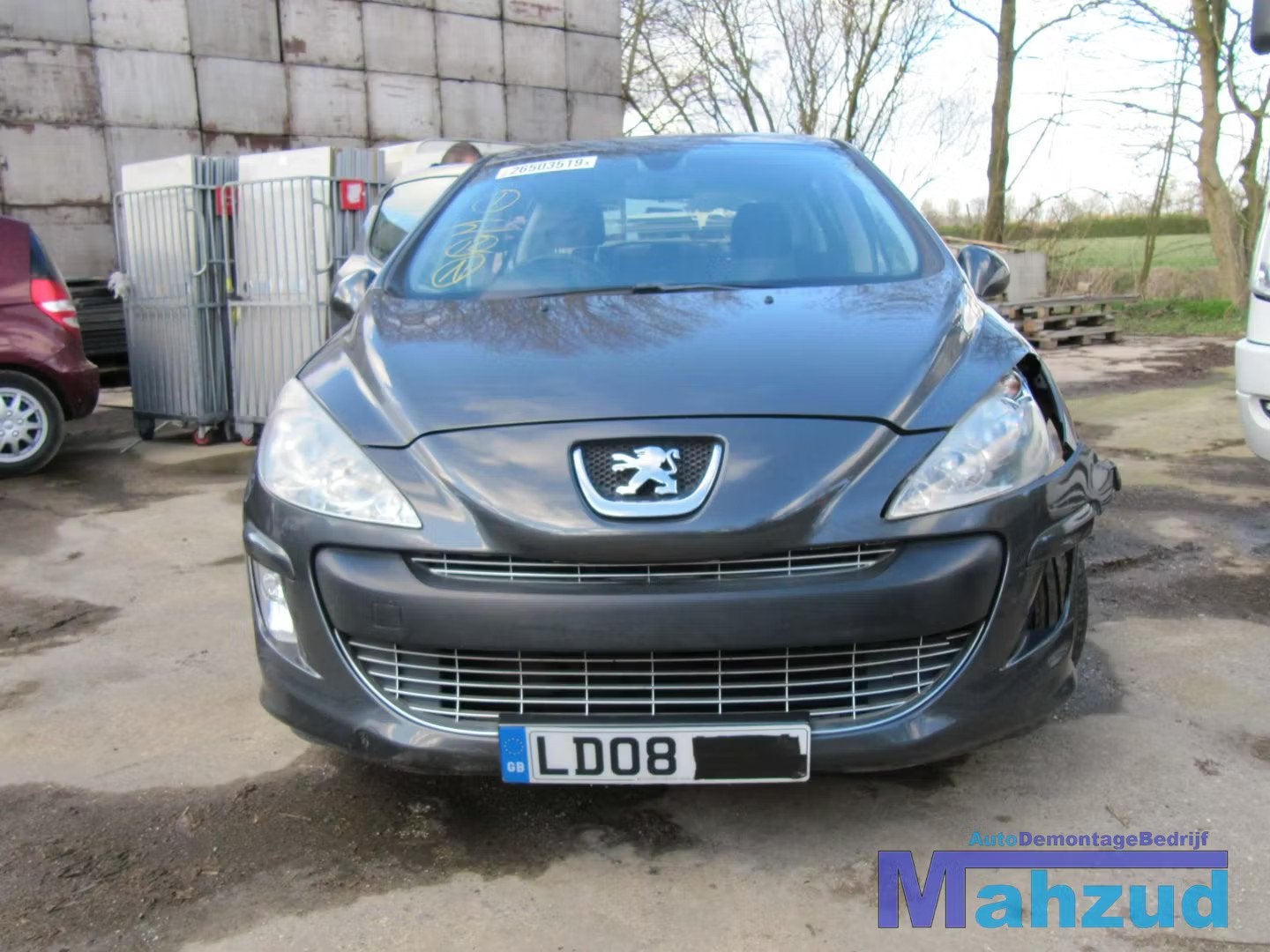 2008 PEUGEOT 308 plaatwerk carrosserie scherm dorpel dak sti, Auto-onderdelen, Taurusavenue 1
2132 LS  Hoofddorp, NL, Gebruikt