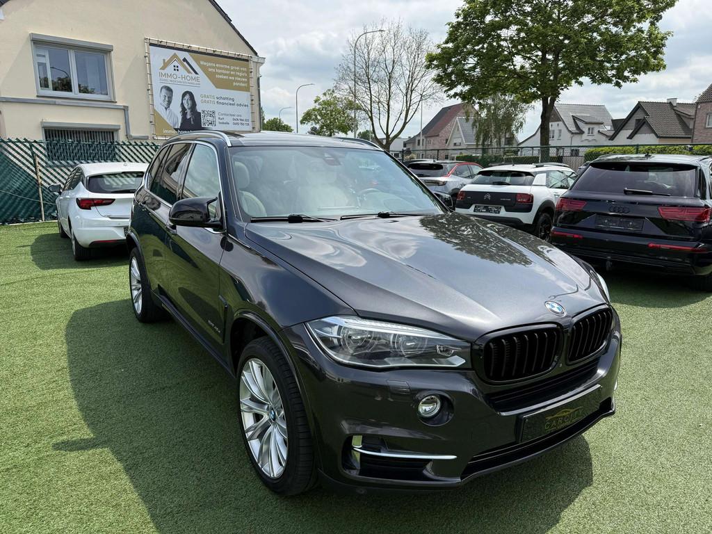 BMW X5 M PHEV 2.0AS xDrive40e°313PK°PANO°FULL OPTION, Auto's, BMW, Automaat, Gebruikt, 4 cilinders, Leder