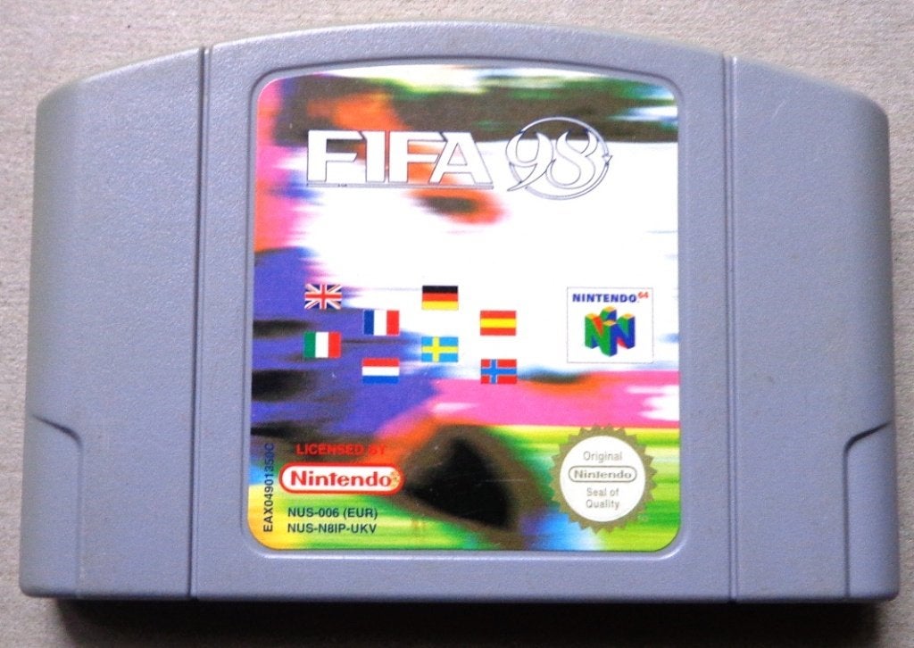 FIFA Road to World Cup 98 voor de Nintendo 64, Consoles de jeu & Jeux vidéo, Jeux | Nintendo 64, Enlèvement ou Envoi, Utilisé