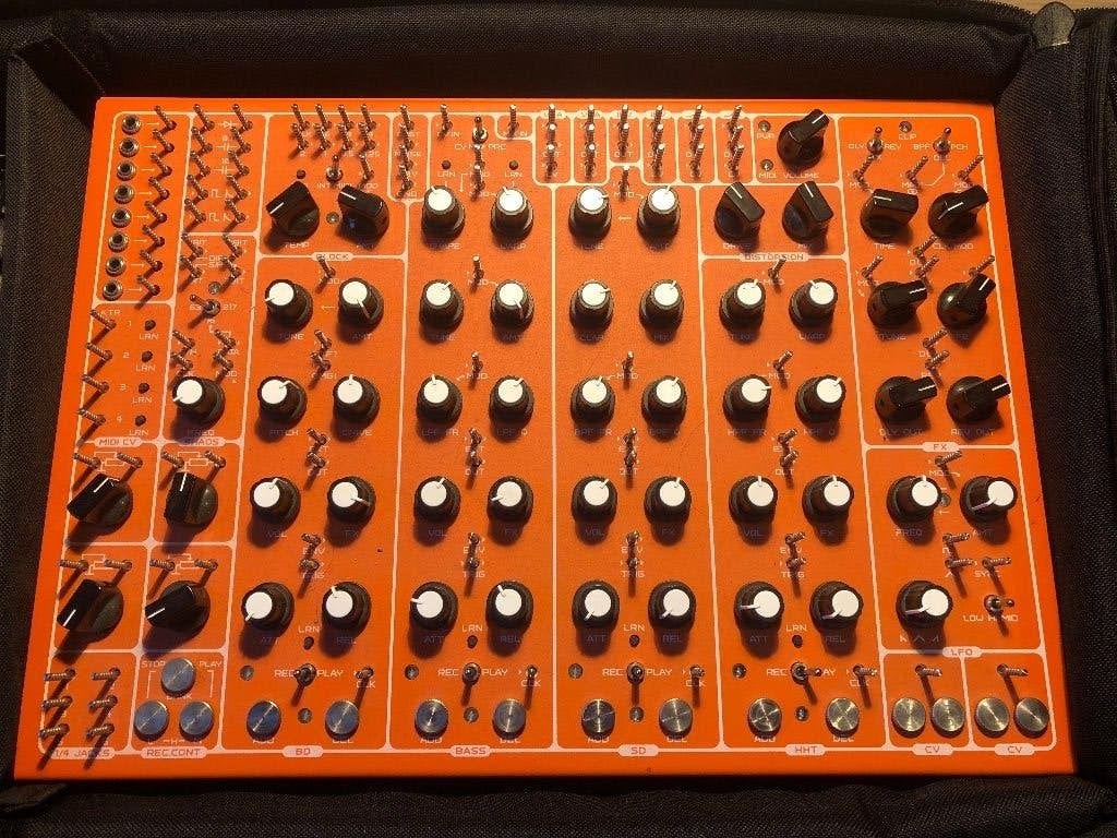 Soma Pulsar 23 Orange Turret Version, Muziek en Instrumenten, Ophalen of Verzenden, Zo goed als nieuw, Met koffer of flightcase