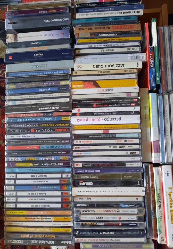 Acid Jazz cd Collectie - 100 stuks, Ophalen, Gebruikt, Jazz, Album