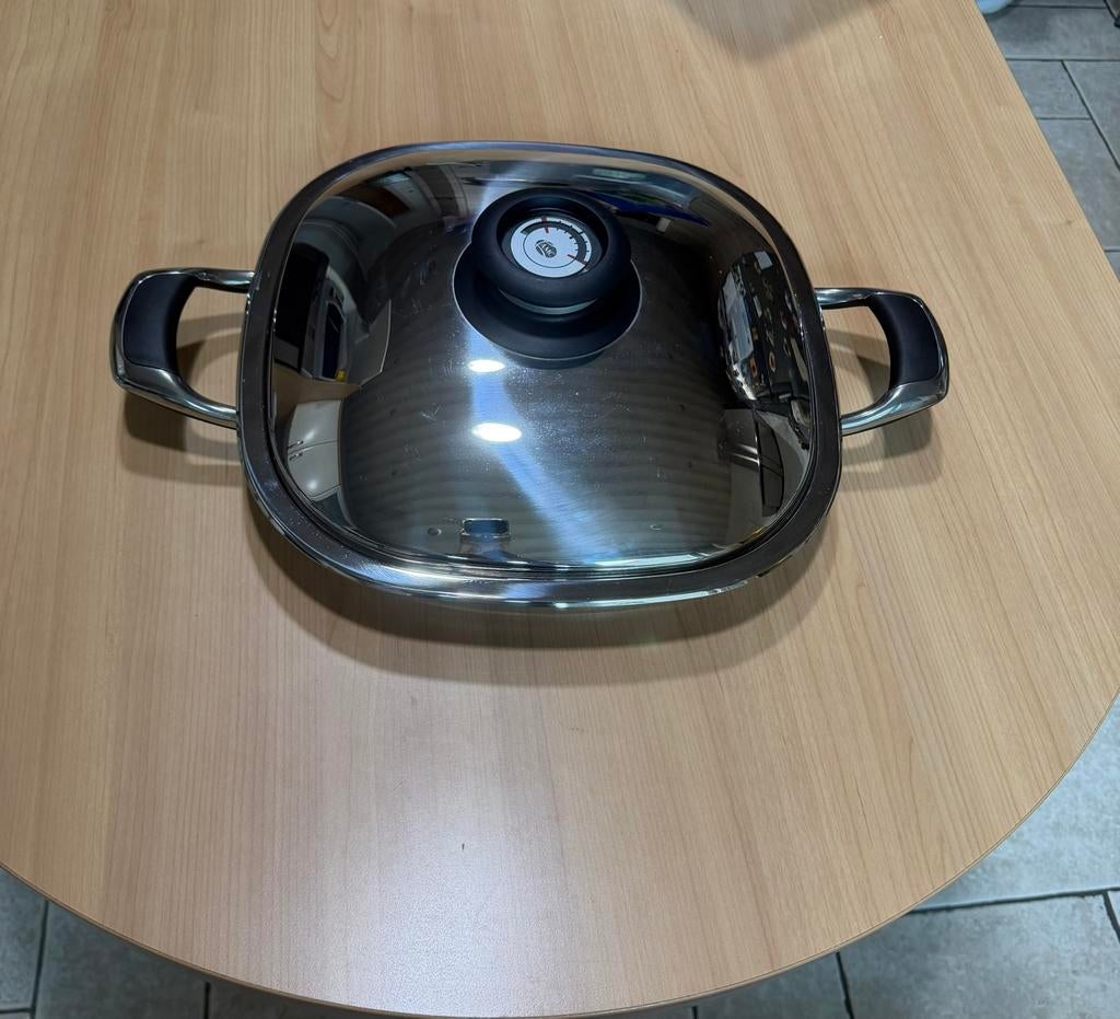 Poêle AMC, Inox, Enlèvement ou Envoi, Comme neuf, Poêle à frire ou Sauteuse