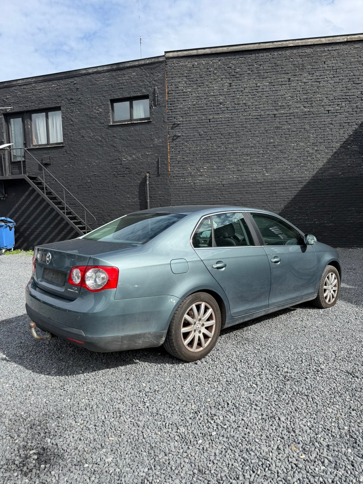 Volkswagen Jetta 1.9 TDI — 2008, Autos, Argent ou Gris, Entreprise, 5 portes, Euro 4