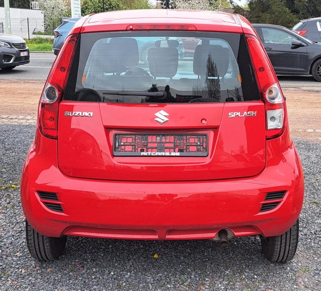 SUZUKI SPLASH 1.0i GA  GARANTIE 12 Mois, Autos, Suzuki, Rouge, Euro 5, Achat, 50 kW