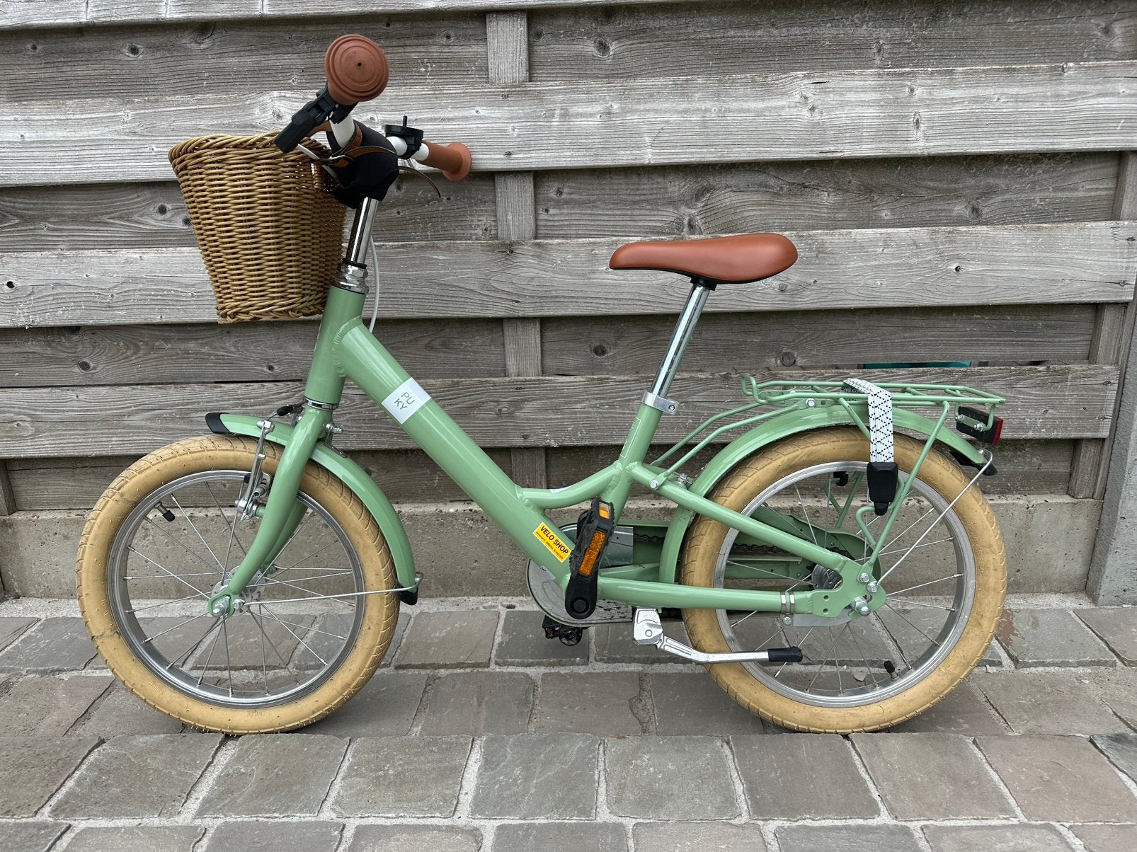 PUKY YOUKE 16 Classic Alu retro groen, Enlèvement, Comme neuf