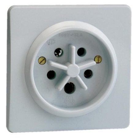 STOPCONTACT 4P 400V 32A NIEUW, Ophalen, Stopcontact