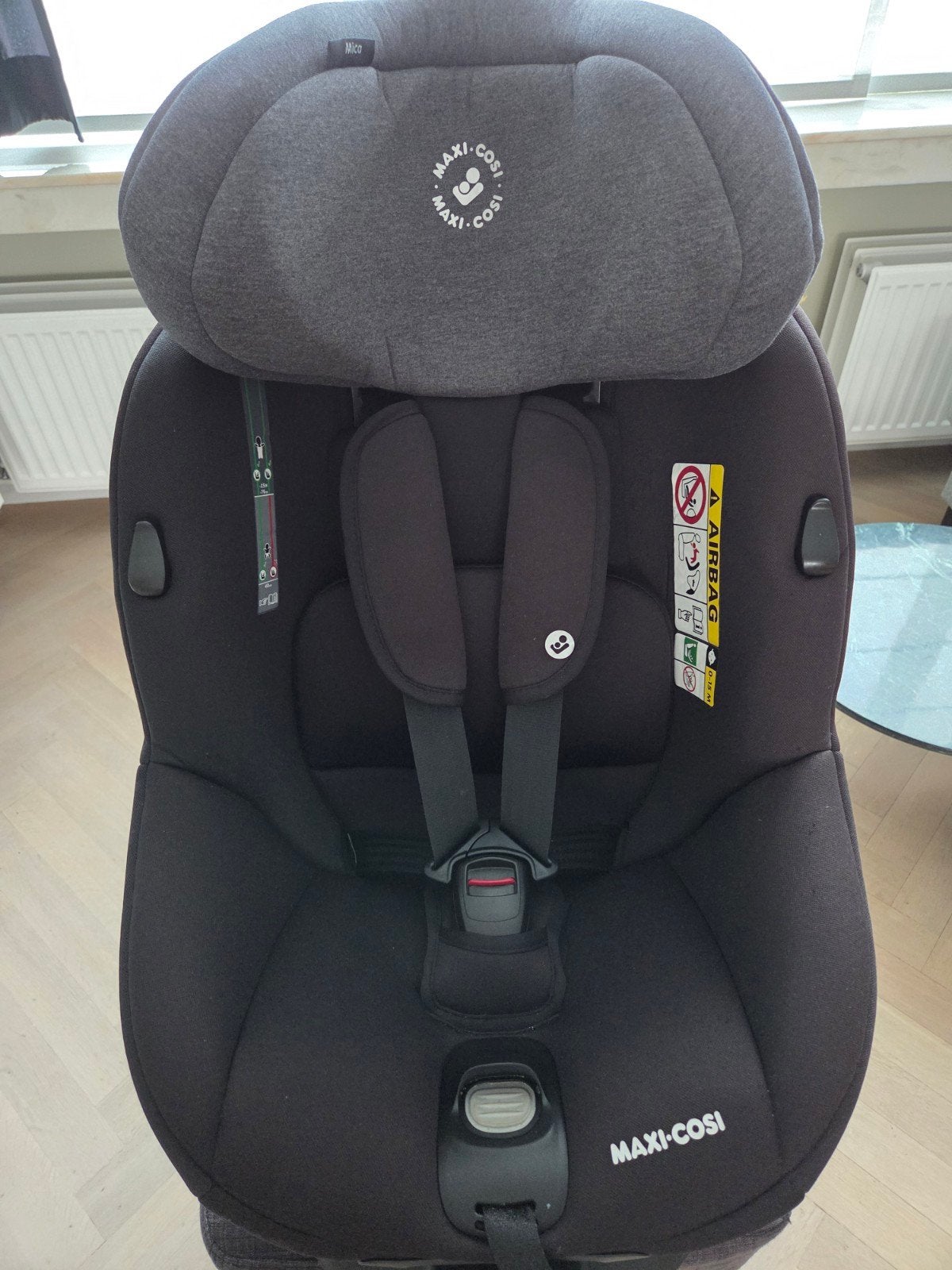 Autostoel Maxi cosi mica i-size, Kinderen en Baby's, Autostoeltjes, Ophalen, 0 t/m 18 kg, Zo goed als nieuw, Isofix