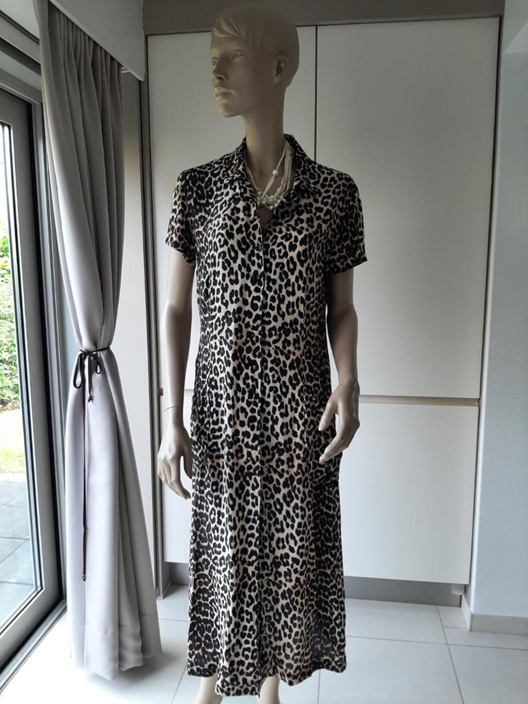 Maxi zomerjurk, Kleding | Dames, Jurken, Ophalen of Verzenden, Maat 38/40 (M), Beige