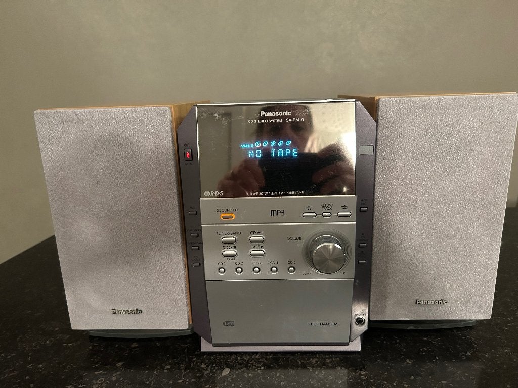 Hifi stereo (radio, cd & cassettebandje) te koop, Audio, Tv en Foto, Ophalen, Gebruikt, Cassettedeck, Overige merken