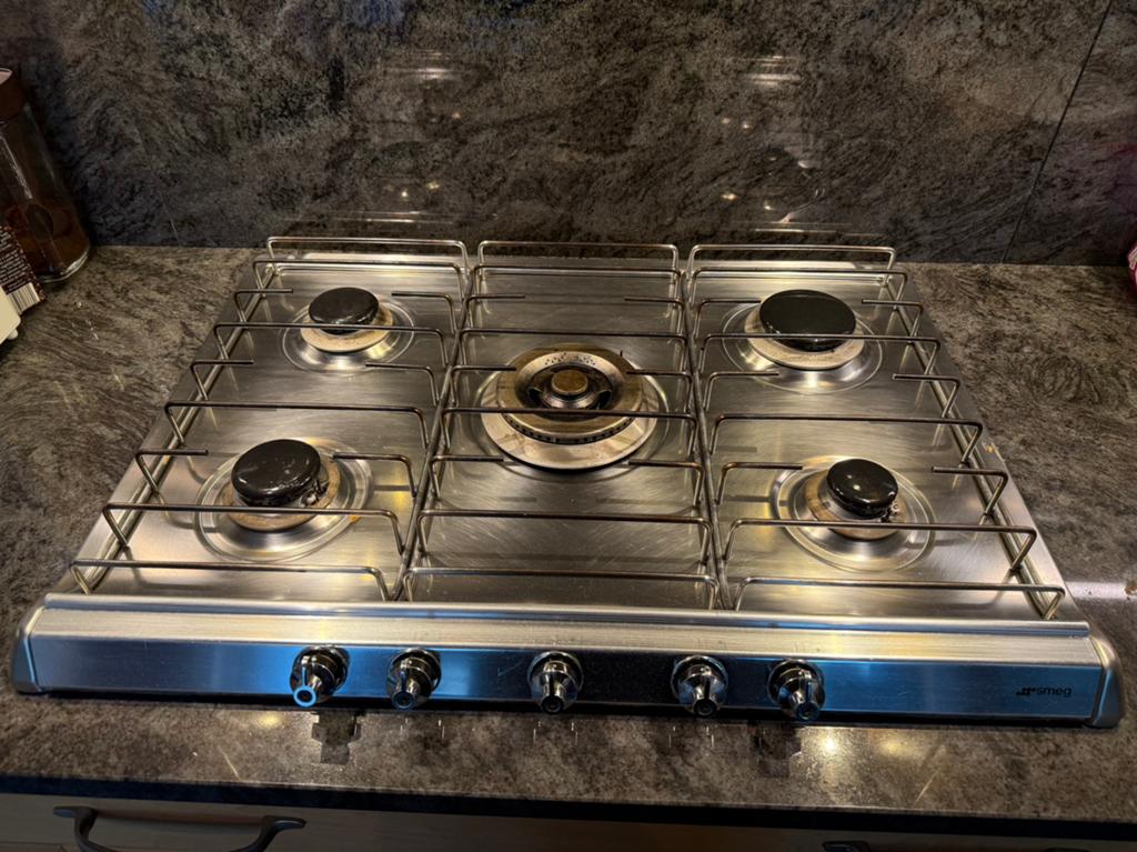 Gasvuur SMEG, Electroménager, Cuisinières, Enlèvement, Comme neuf