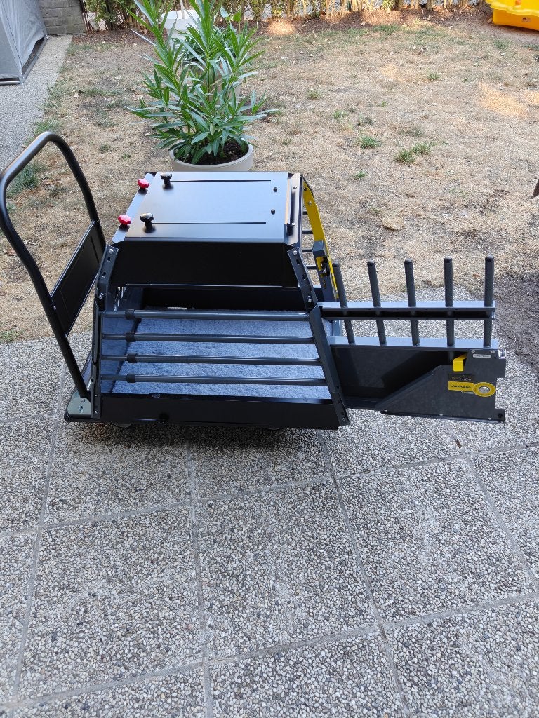 hondenbench petcomfort. voor in de wagen, Enlèvement, Comme neuf