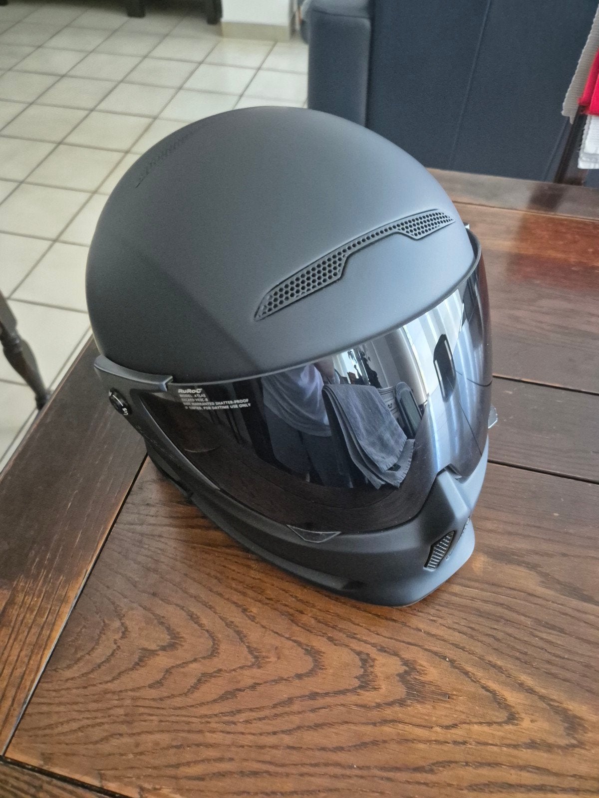 Ruroc Atlas Core 4.0 motorhelm in perfecte staat., Ophalen
