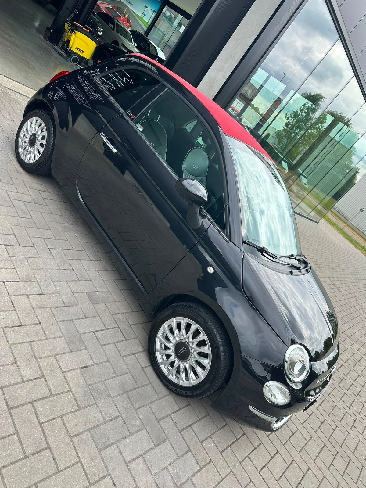 Fiat 500 cabrio nette staat., Autos, Fiat, Achat, Cabriolet, Boîte manuelle, 2 portes