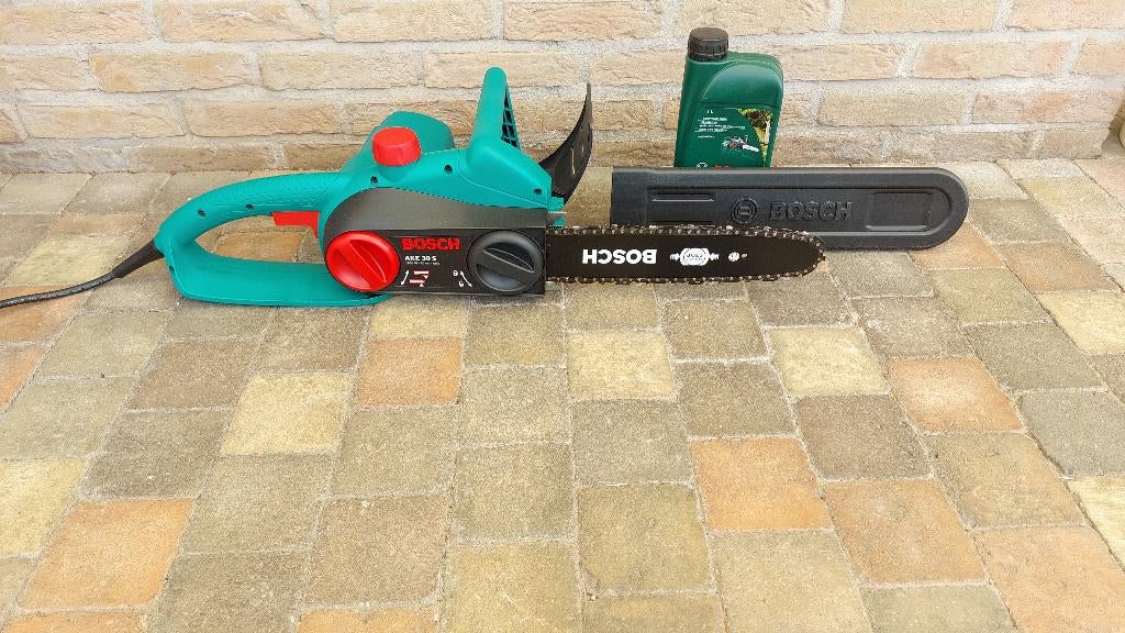 elektrische ketting boomzaag, Tuin en Terras, Ophalen, Zo goed als nieuw, Bosch