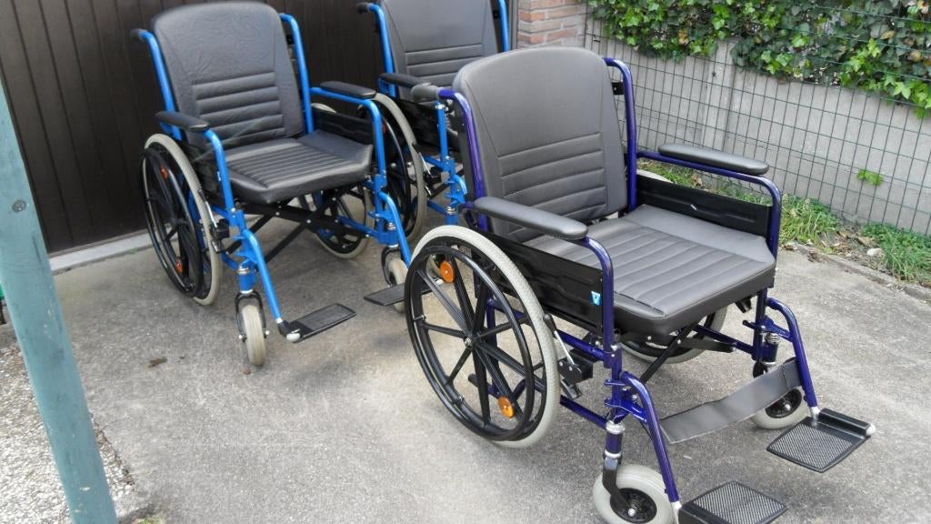 rolstoelen, Ophalen, Inklapbaar, Gebruikt, Duwrolstoel