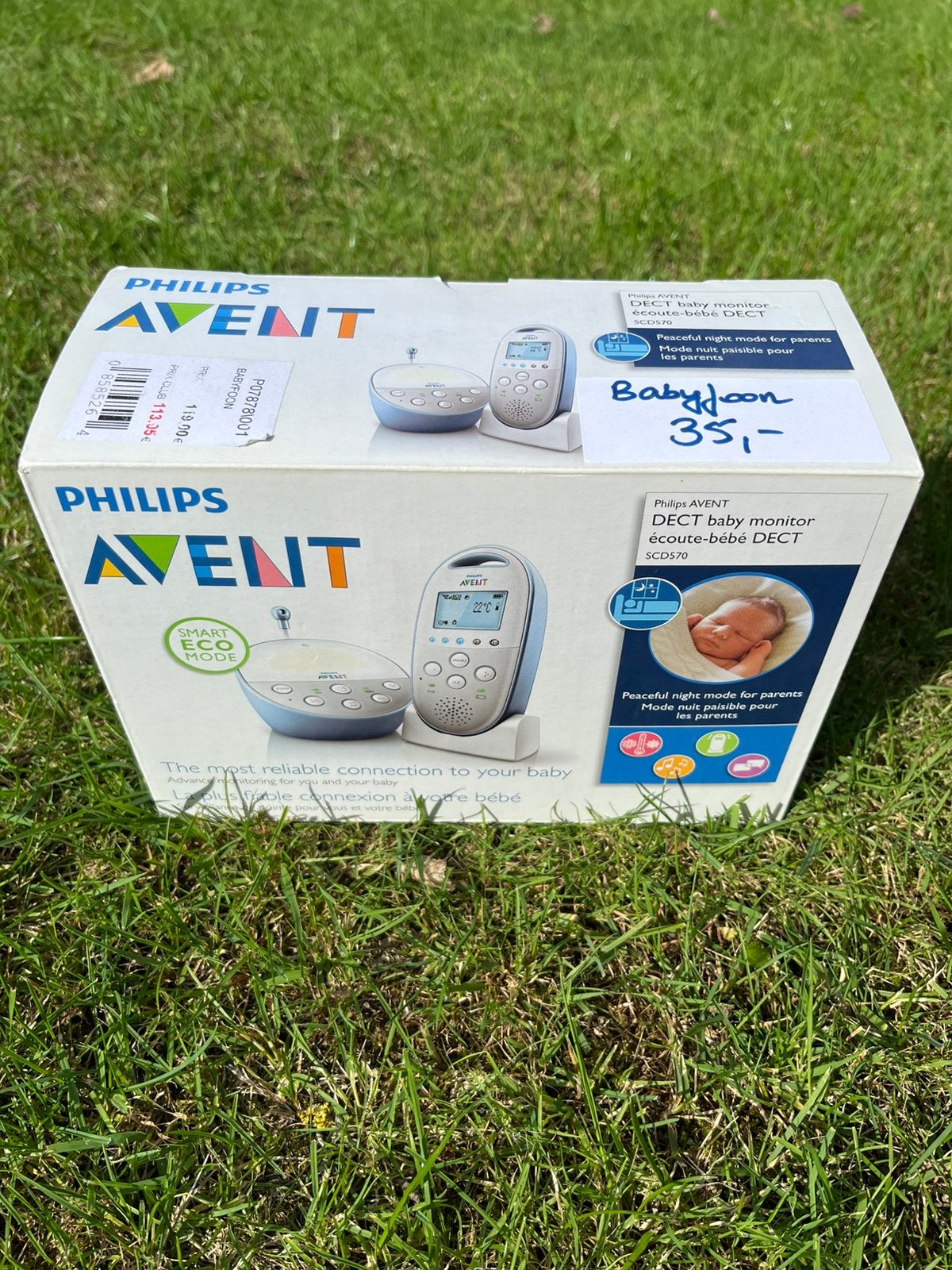 Philips Avent babyfoon, Ophalen, Gebruikt