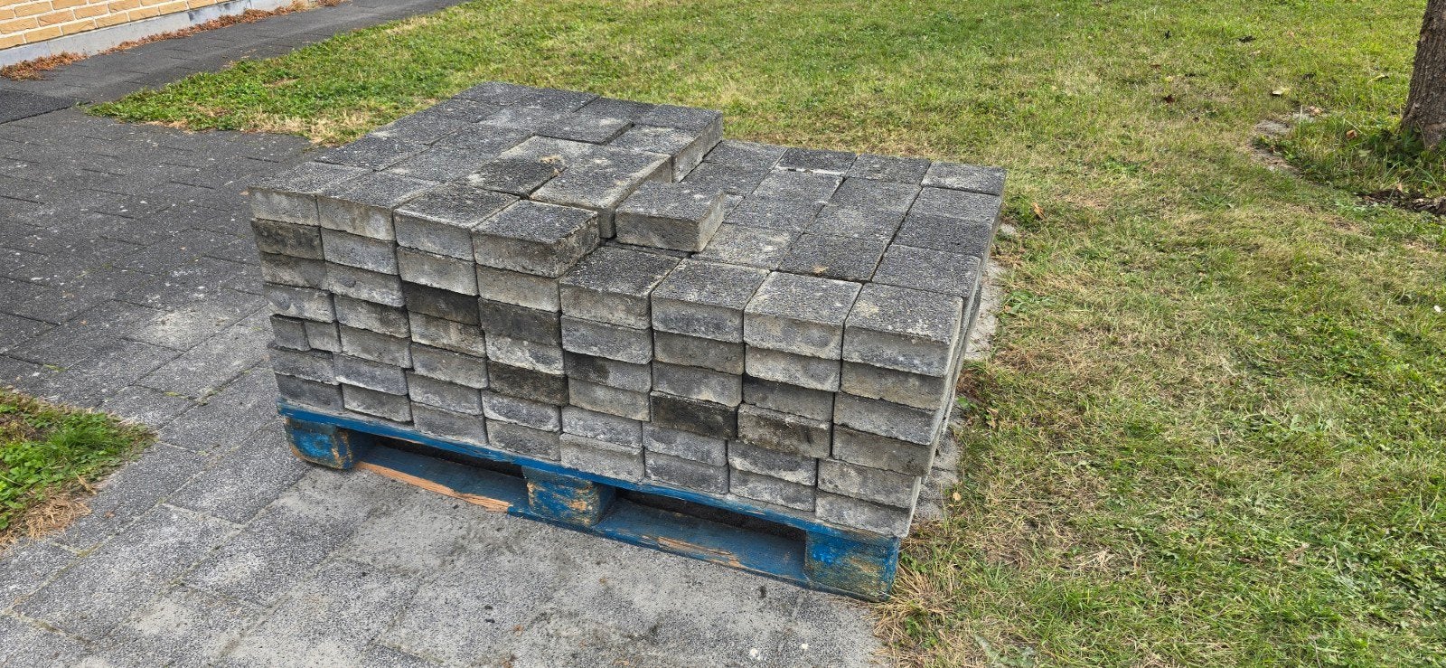 À DONNER – 9 m² de klinkers Marlux Infinito Lavato Caviar, Jardin & Terrasse, Enlèvement