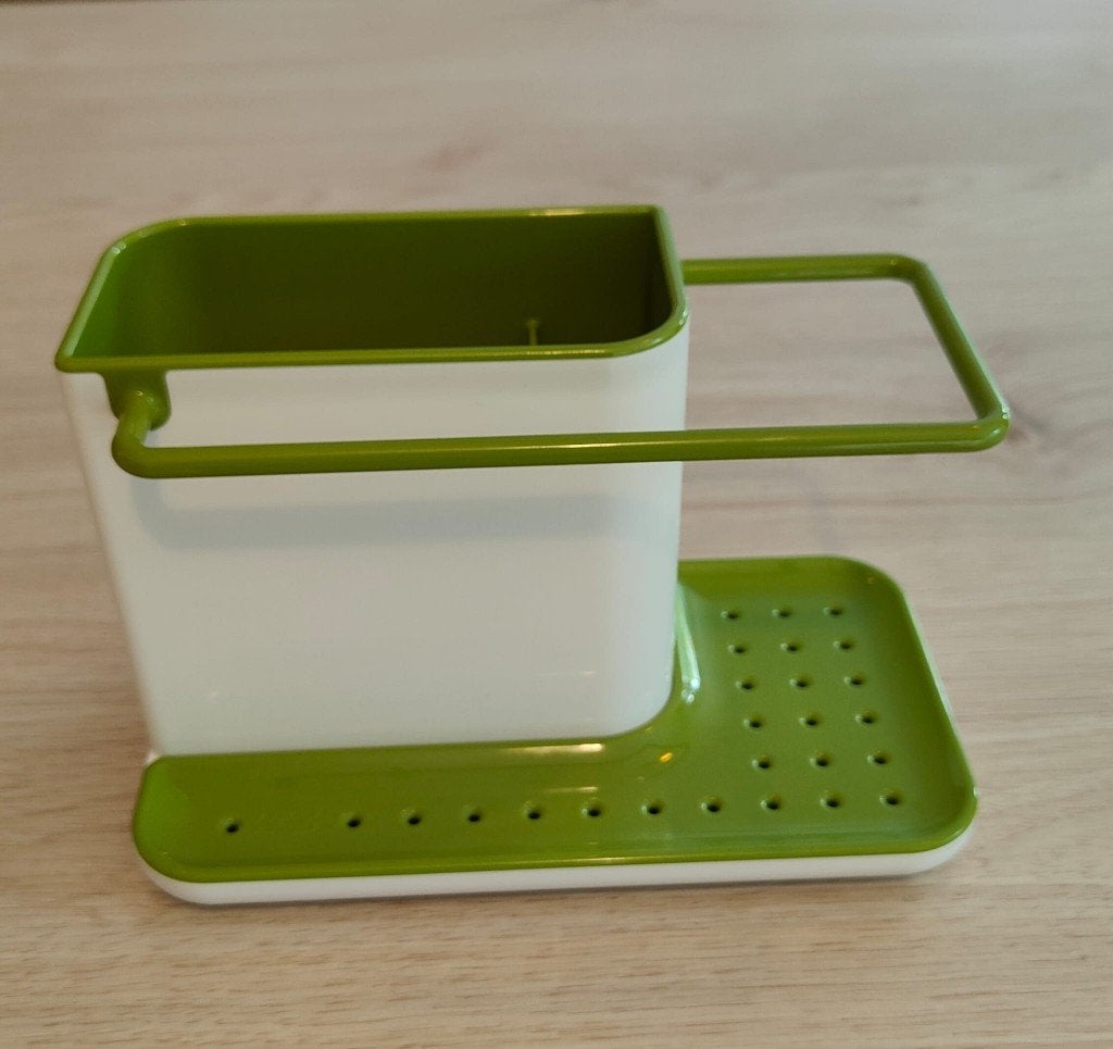 Organisateur d’évier Joseph Joseph Caddy blanc / vert pomme, Maison & Meubles, Moins de 100 cm, Comme neuf, Blanc, Moins de 50 cm
