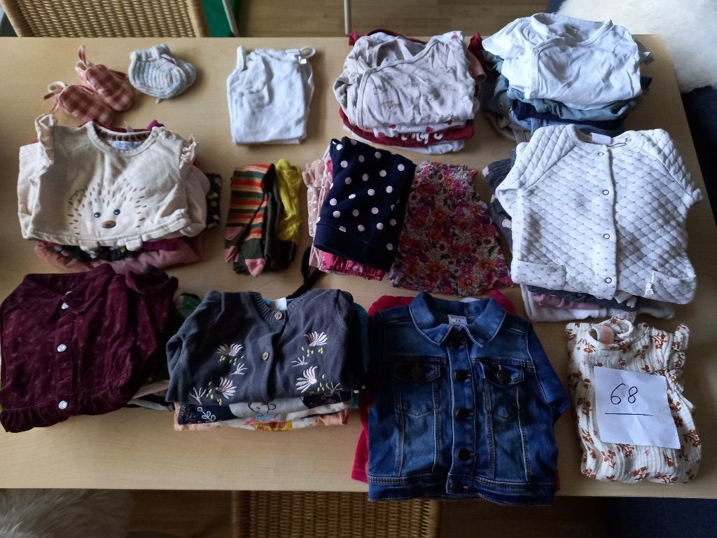 Kleding meisje maat 68, Enlèvement, Utilisé, Fille