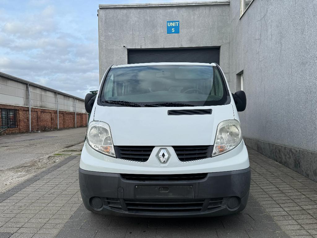 RENAULT TRAFIC 2.0 DIESEL 9 PLAATSEN 2012 151000 KM EURO 5, Auto's, Voorwielaandrijving, Euro 5, 4 cilinders, Wit