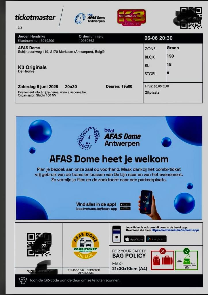 K3 originals, Juni, Dance