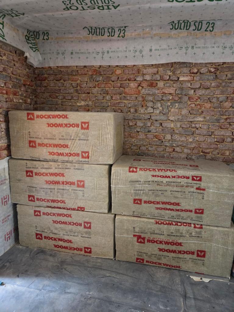 Rockwool RockSono Base 1200x600x140mm, Ophalen, 10 tot 15 m², Dakisolatie, 12 cm of meer