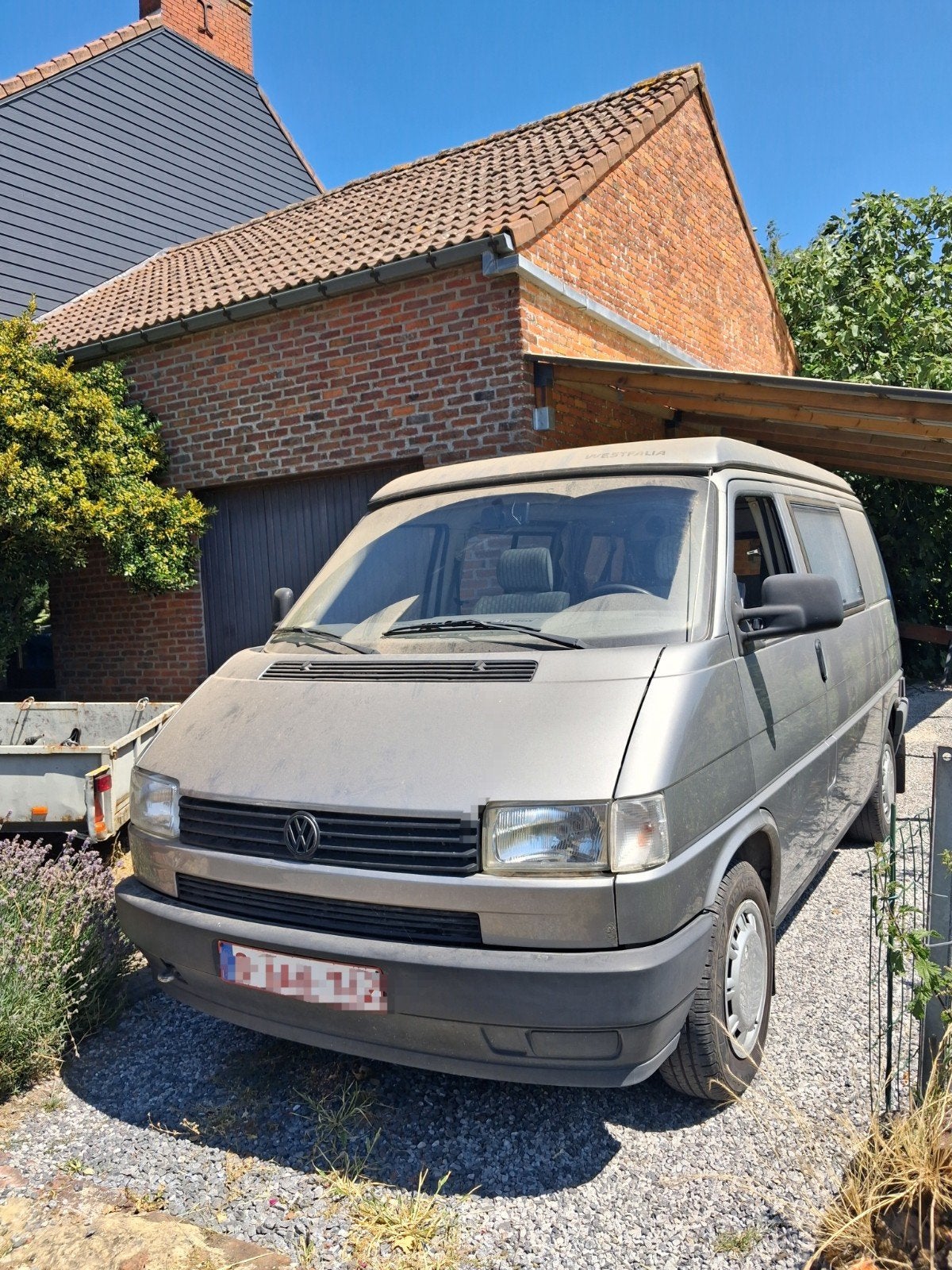Volkswagen T4 California, Autos, Volkswagen, 57 kW, Argent ou Gris, Achat, 2400 cm³