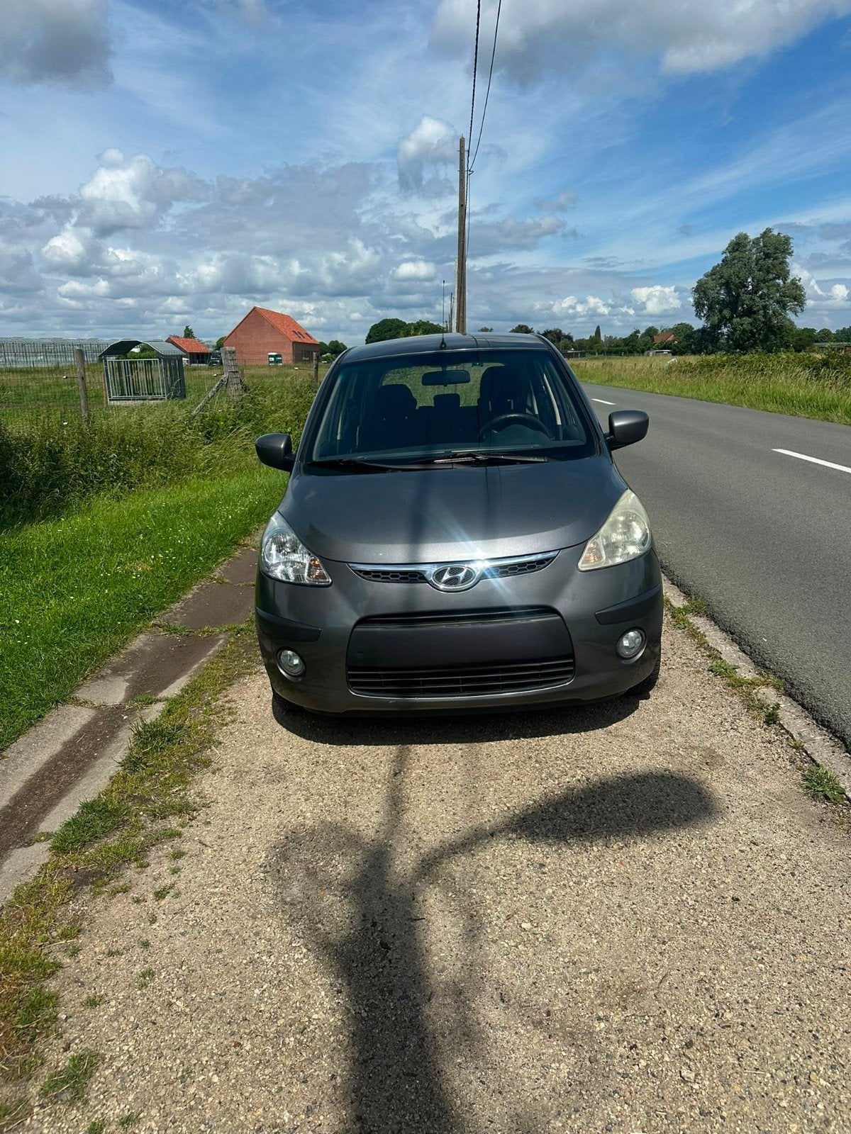 Hyundai i10, Auto's, Zwart, Handgeschakeld, Particulier, I10