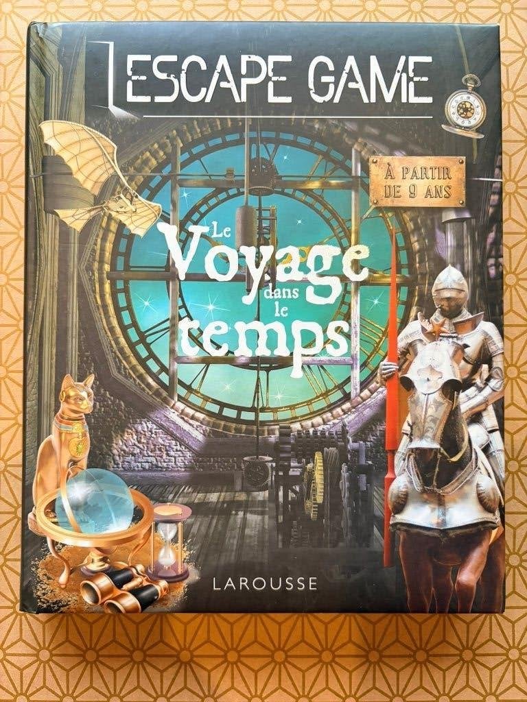 Escape Game — Le voyage dans le temps, dès 9 ans, Enlèvement, Utilisé, Non-fiction