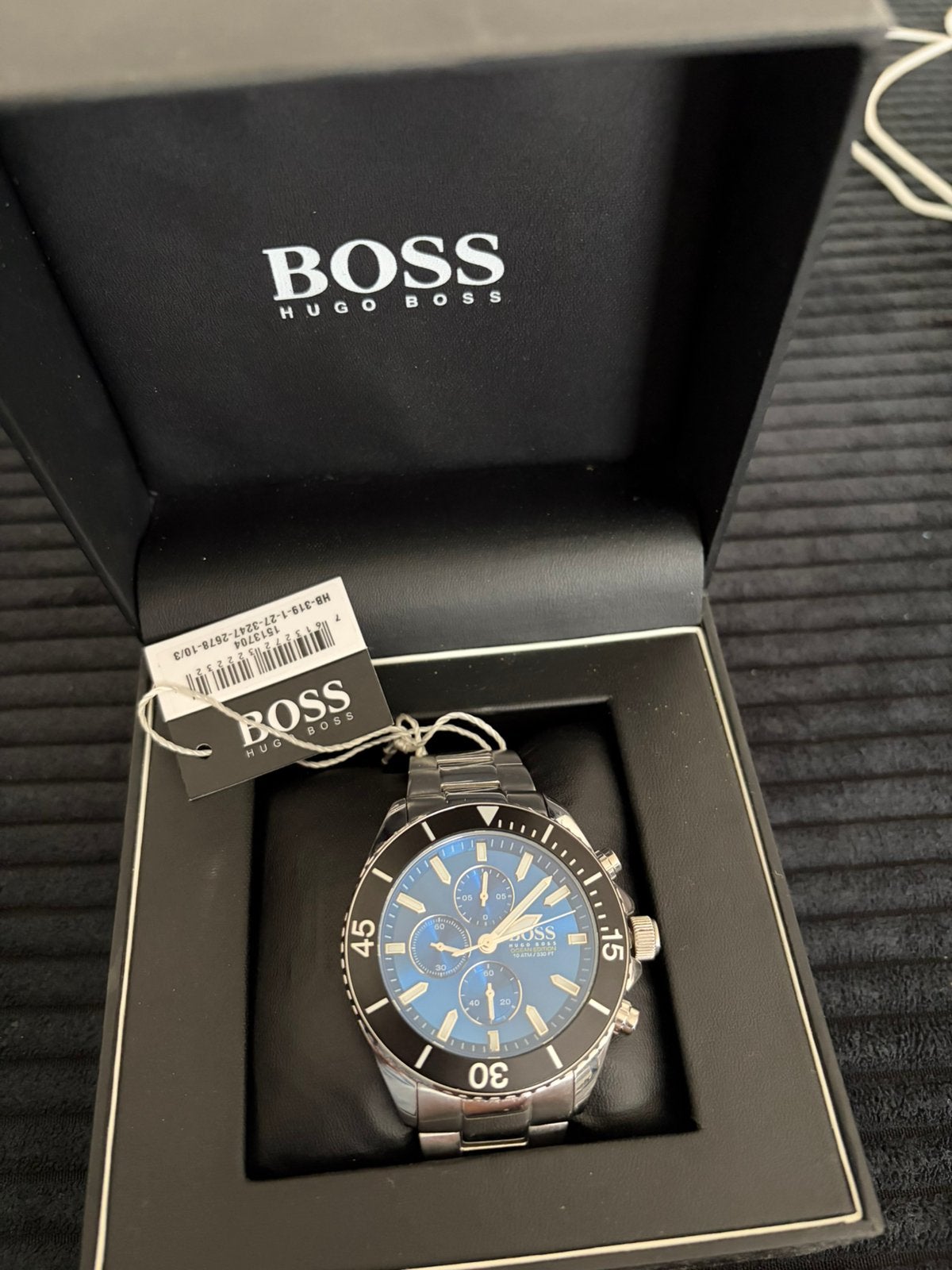 Hotloge hugo boss, Handtassen en Accessoires, Horloges | Heren, Ophalen, Zo goed als nieuw